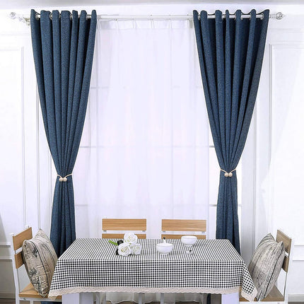 1 PCS Magnetic Curtain Tiebacks – 1 Pair Decorative Rope Holders for Home & Office Drapes