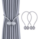 1 PCS Magnetic Curtain Tiebacks – 1 Pair Decorative Rope Holders for Home & Office Drapes