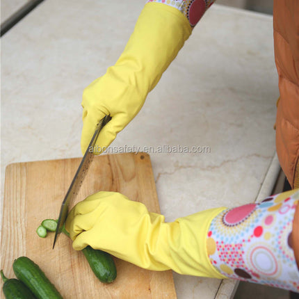 Premium Reusable Rubber Gloves – Waterproof Hand Protection for Cleaning, Dishwashing & Gardening