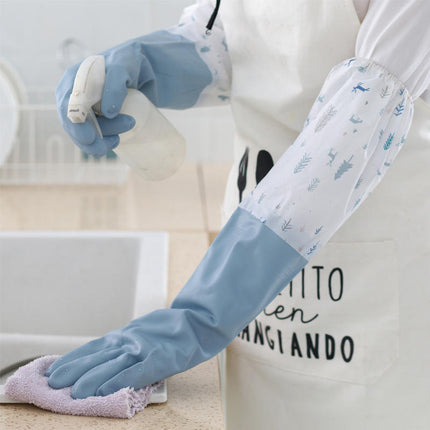 Premium Reusable Rubber Gloves – Waterproof Hand Protection for Cleaning, Dishwashing & Gardening