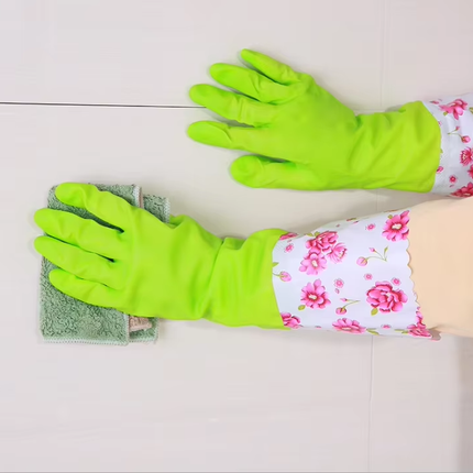 Premium Reusable Rubber Gloves – Waterproof Hand Protection for Cleaning, Dishwashing & Gardening