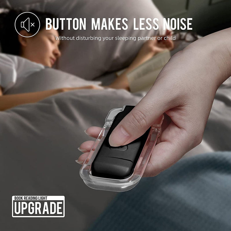 LED Book Reading Light – USB Rechargeable, Adjustable Brightness, Eye-Friendly Design