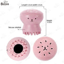 Octopus Shape Silicone Face Cleansing Brush – Deep Cleansing Facial Scrubber & Massage Tool