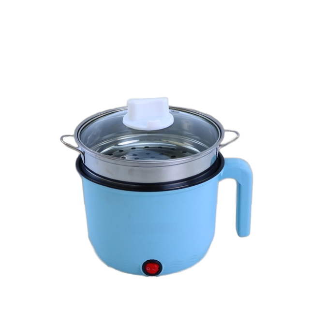 1.8L Mini Electric Cooker – Portable Non-Stick Travel Pot for Rice, Ramen & Pasta (Multi-Functional Quick Cooker)