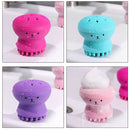 Octopus Shape Silicone Face Cleansing Brush – Deep Cleansing Facial Scrubber & Massage Tool