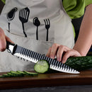 6-Piece Kitchen Knife Set with Scissors – Perfect for Chefs & Cooking