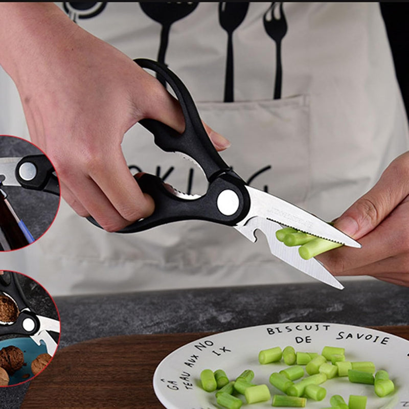 6-Piece Kitchen Knife Set with Scissors – Perfect for Chefs & Cooking