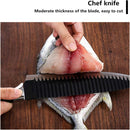 6-Piece Kitchen Knife Set with Scissors – Perfect for Chefs & Cooking