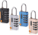 4-Digit Combination Padlock – Waterproof Mini Security Lock for Travel