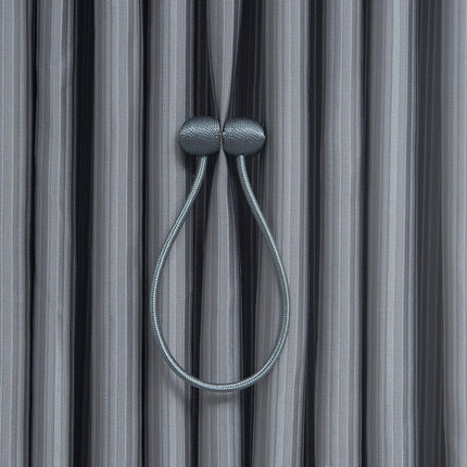 1 PCS Magnetic Curtain Tiebacks – 1 Pair Decorative Rope Holders for Home & Office Drapes