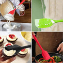 Premium Silicone Spatula & Oil Brush Set – 2-Piece, 28 cm Non-Stick Heat-Resistant Kitchen Tools