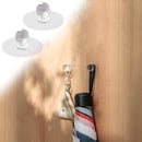 Crystal Wall Hooks – 4 Pcs Adhesive Diamond Hooks for Clothes, Bags & Towels