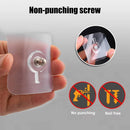 Adhesive Hooks – 4 Pcs Reusable Wall Hangers for Home & Kitchen