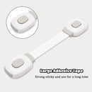 Child Safety Locks for Cabinets & Drawers – No-Drill Baby Proof Latches for Fridge, Toilet, Oven & Furniture