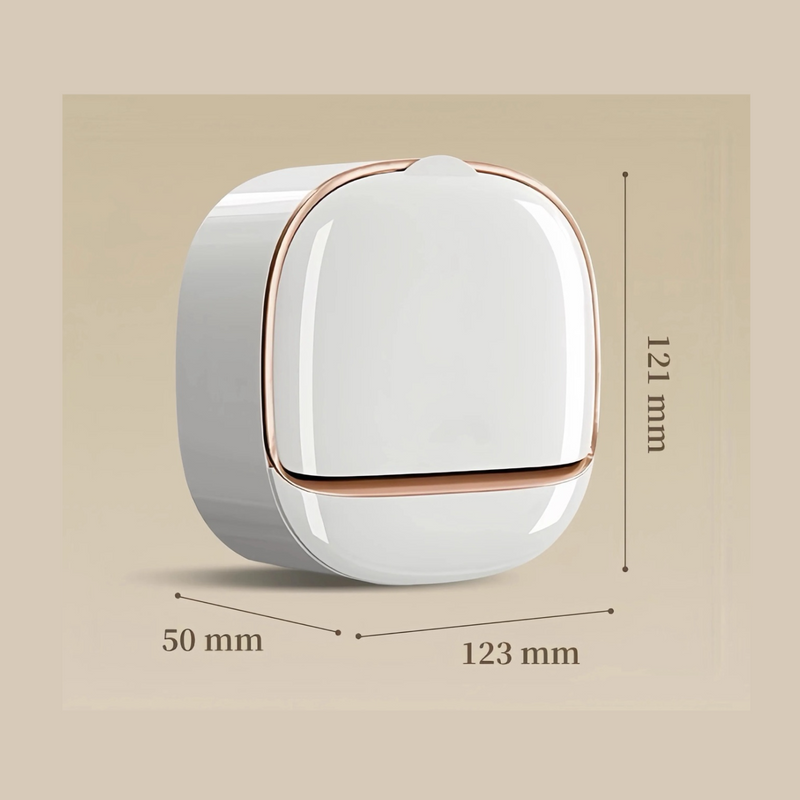 Modern Bathroom Soap Holder – Flip-Top Wall Mounted Soap Storage Box