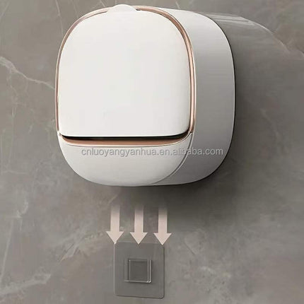 Modern Bathroom Soap Holder – Flip-Top Wall Mounted Soap Storage Box