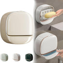 Modern Bathroom Soap Holder – Flip-Top Wall Mounted Soap Storage Box