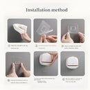 Modern Bathroom Soap Holder – Flip-Top Wall Mounted Soap Storage Box