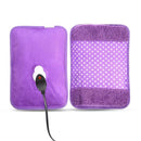 Soft Velvet Electric Hot Water Bag – Rechargeable Pain Relief Heating Pad