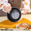 1.8L Mini Electric Cooker – Portable Non-Stick Travel Pot for Rice, Ramen & Pasta (Multi-Functional Quick Cooker)