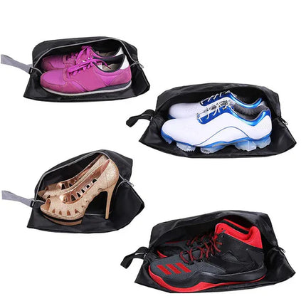 Portable Travel Shoe Bags - Dustproof Storage Organizer for Shoes